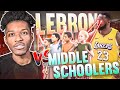 Can Lebron James Average 100PPG Against Middle Schoolers?