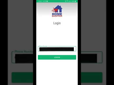 How to Login to Home Shopper App