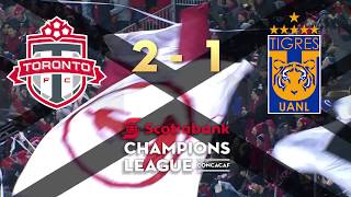 Scotiabank Concacaf Champions League 2018: TORONTO FC vs TIGRES UANL Highlight