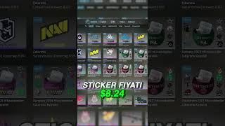 CS2'DE KIRMIZI STICKER ÇIKARDIM! KAPSÜL AÇILIMI!#cs2 #cs2güncelleme #cs2kasaaçılımı #cs2tradeup