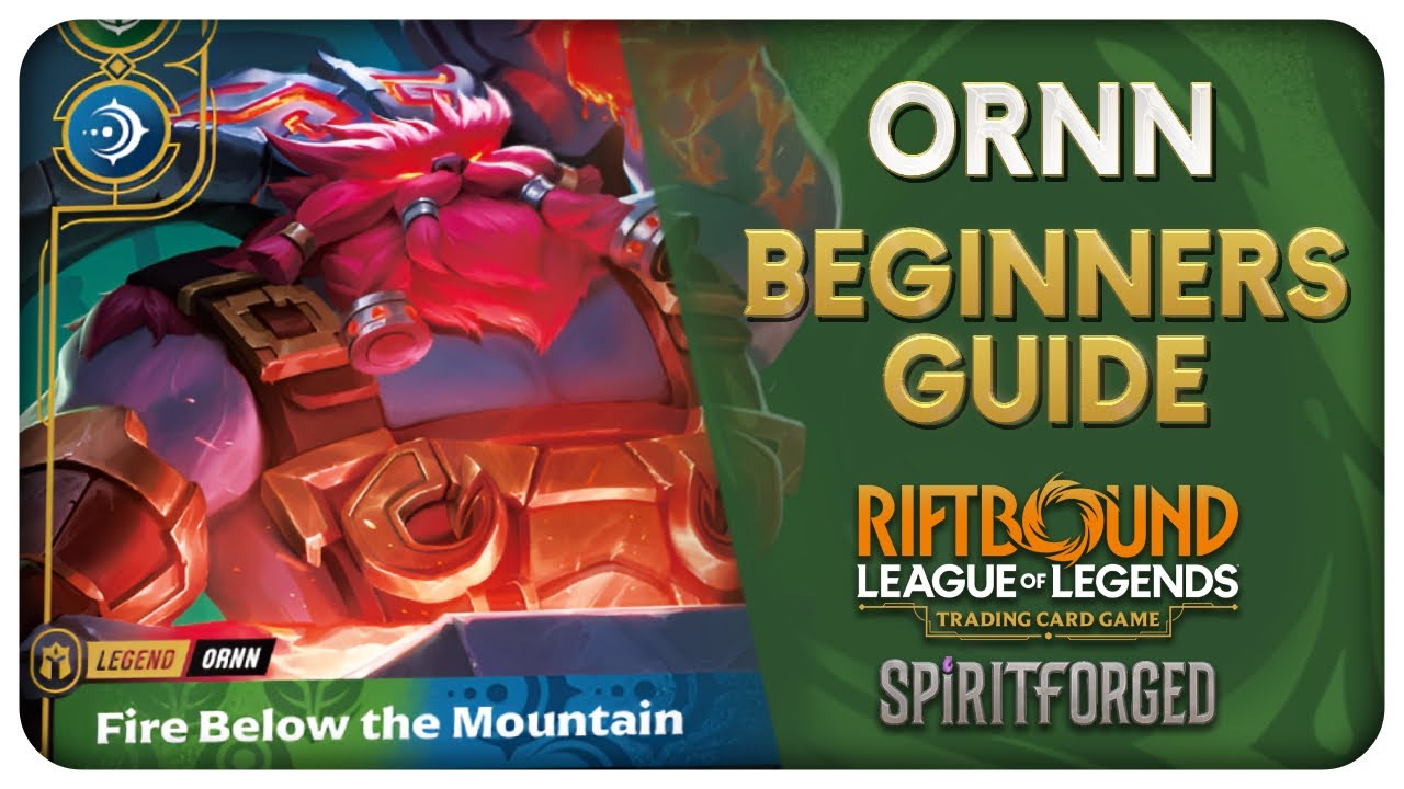 3 Different Signature Spells?! | Ornn Beginners Guide | Riftbound ...