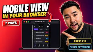 How to View Mobile Screen in a Desktop Browser (2 Easy Ways) screenshot 5
