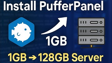 How to install Puffer panel |1 gb to 128 gb server ||