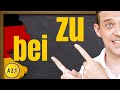 How and when to use the german prepositions zu  bei