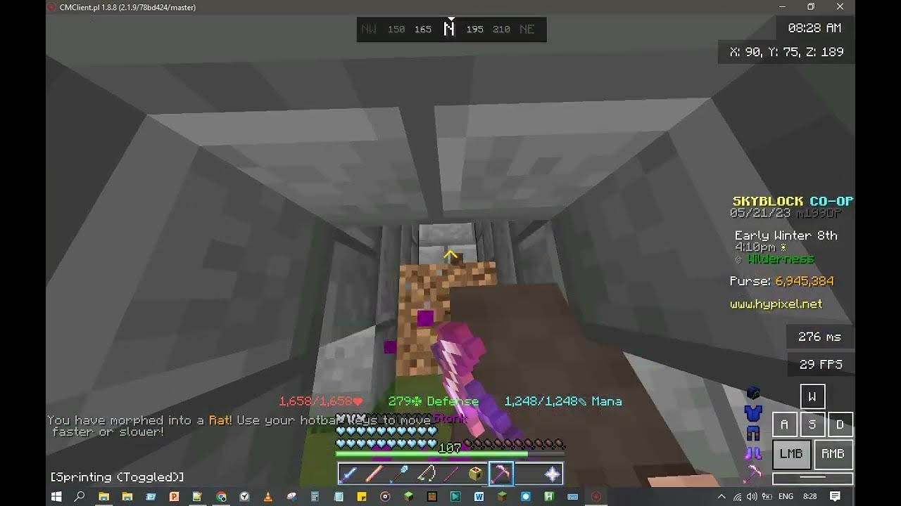 Ghost picking to Dark Auction without ghost pick Hypixel Skyblock