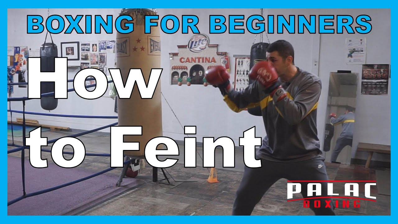 Boxing for Beginners How to Feint and Land a Punch YouTube