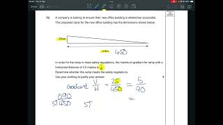 National 5 Applications of Maths - Gradient screenshot 5