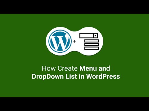 How to Create Dropdown Menu in WordPress Website