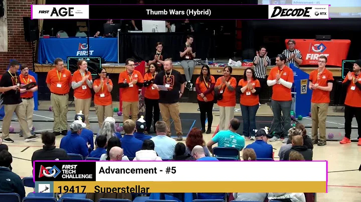 Thumb Wars Qualifier - FTC 2026 Decode - FIRST Wisconsin