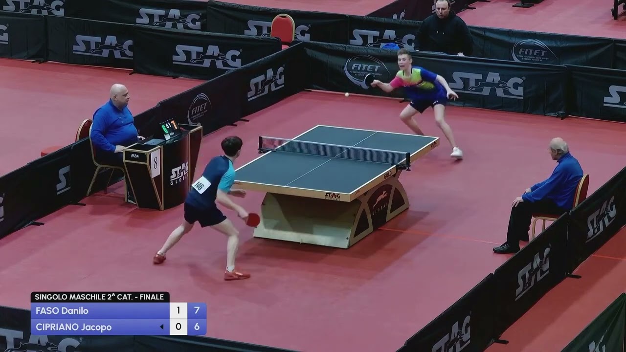 FINALE singolo maschile 2^ categoria | Faso Danilo - Cipriano Jacopo | Campionati Italiani 2025
