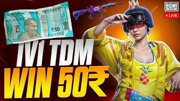 TDM 1v1 for ₹50 – Winner Takes All