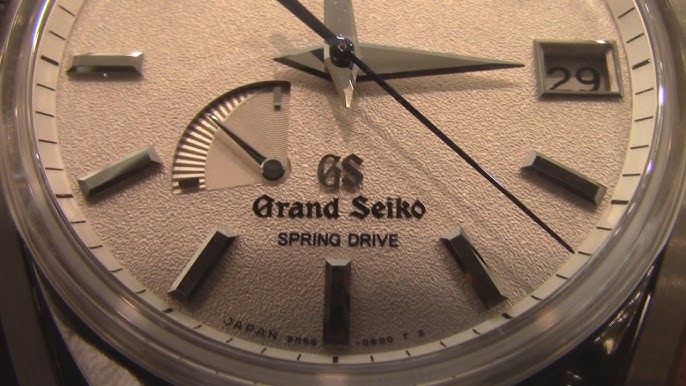 Grand Seiko SBGA125 Blizzard Dial - YouTube