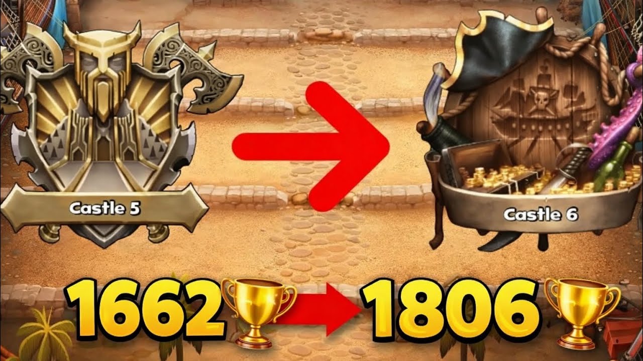 Castle Crush Epic Battle 🔥 Legendary Cards Gameplay | Ultimate Strategy Win!