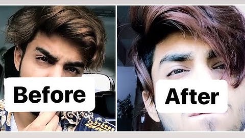 MY FIRST VLOG||HAIR TRANSFORMATION BY AARUSH BHOLA 2K19