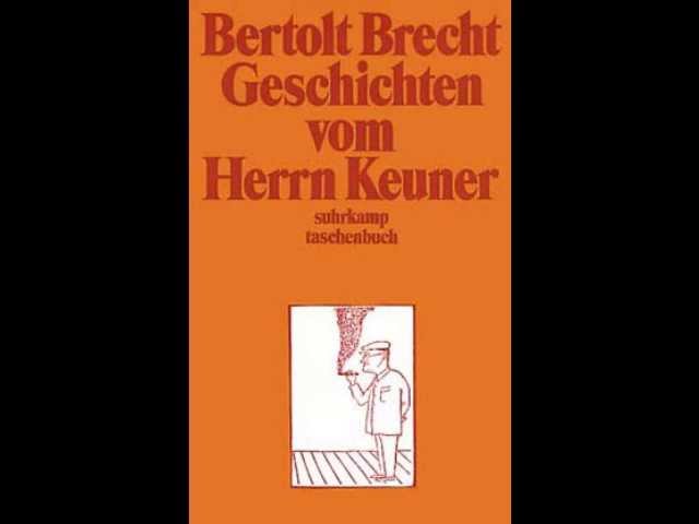 Bertolt Brecht - Geschichten vom Herrn Keuner (ausgewählte Texte) - YouTube