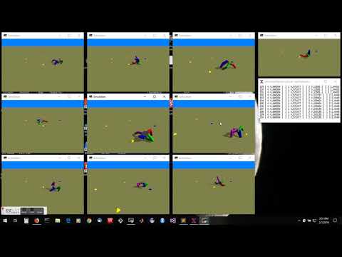 Evolutionary Robotics (CS206) - Quadruped Part 7