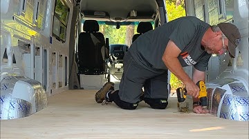 Sprinter Plywood Sub-Floor Installation