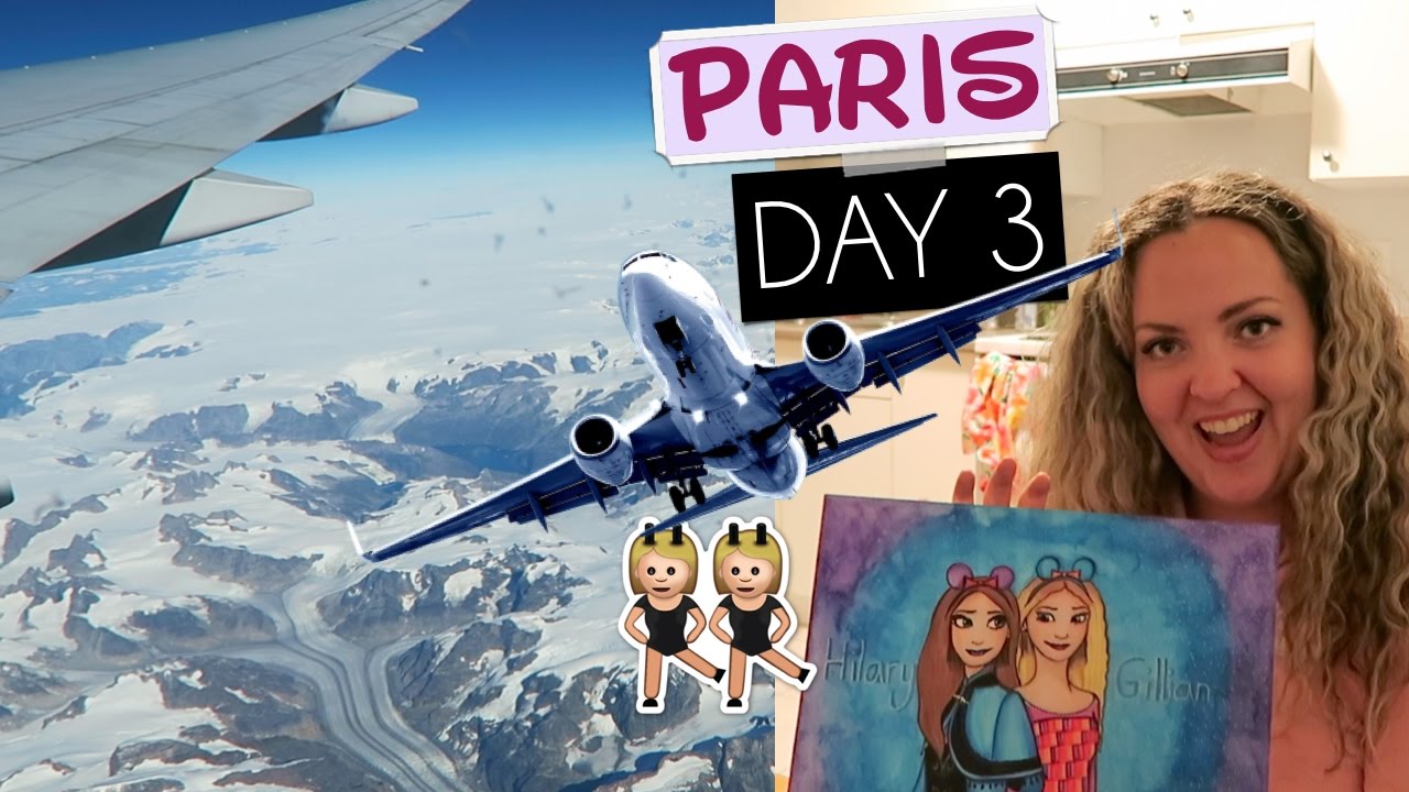 PARIS DAY 3: Flying Home + Delirious Jetlag | Gillian At Home