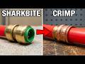 SharkBite vs Crimp PEX Fittings - The TRUTH About Which Lasts!
