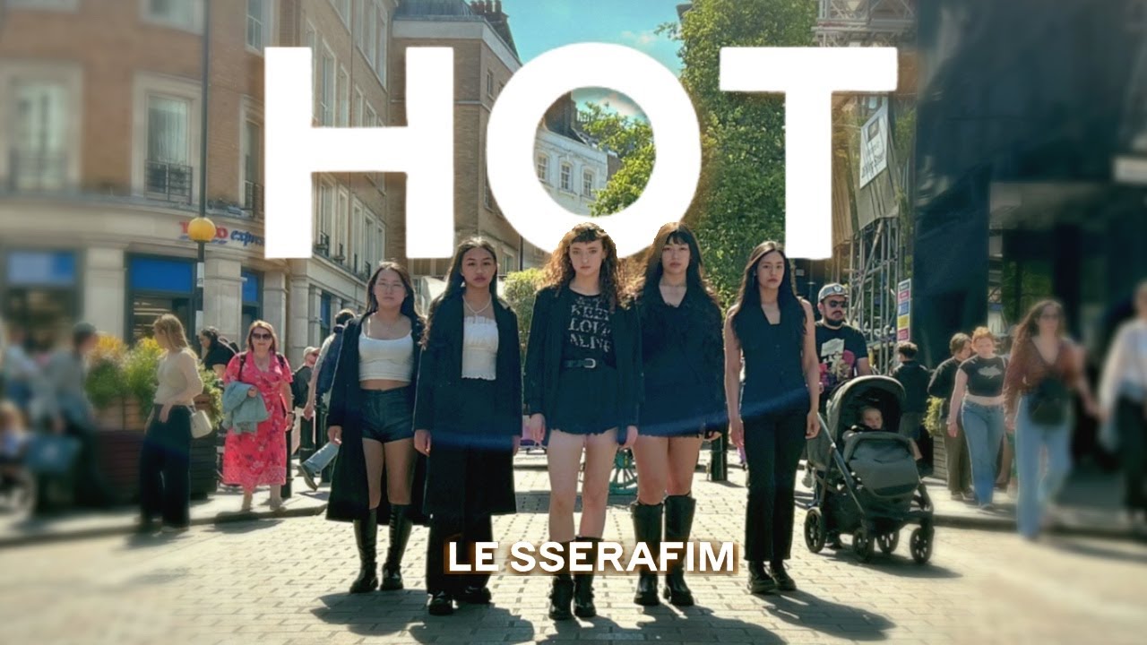 [KPOP IN PUBLIC | ONE TAKE] LE SSERAFIM (르세라핌) ‘HOT’ Dance Cover by ASTRAY | LONDON