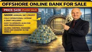 Buy a Cayman Islands Offshore Bank for $45,000 | Class B Banking License + SWIFT Included