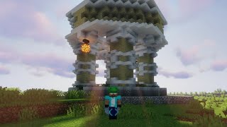 Minecraft: Spawn point build