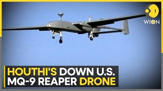 US reaper drone shot down with surface-to-air missile: Houthis | World News | WION