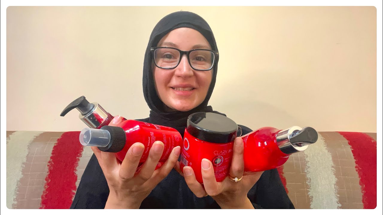 ريفيو لمجموعة الشعر من كلاري / Review Clary Hair products