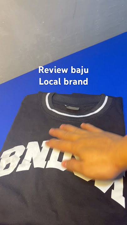 Review baju kaos brand lokal #bajukaos #brandlokal #benidson #bajusablon