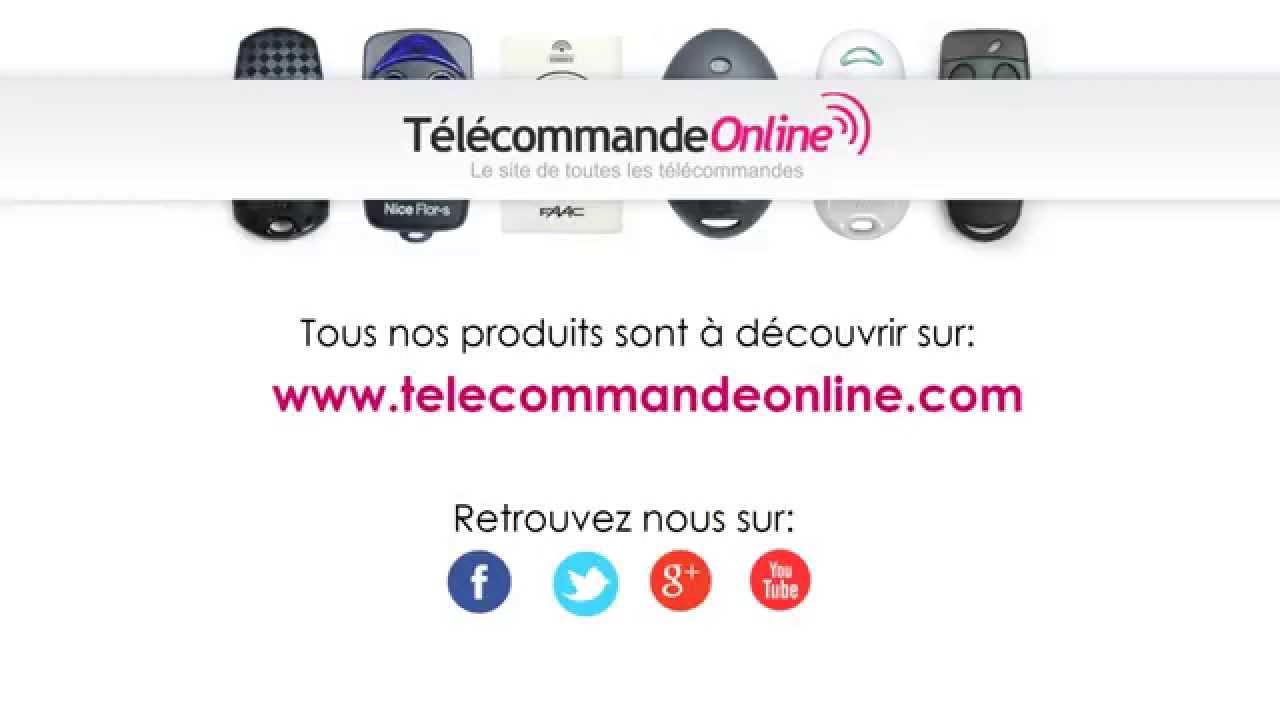 Télécommande SOMFY KEYTIS NS2 RTS - TélécommandeOnline