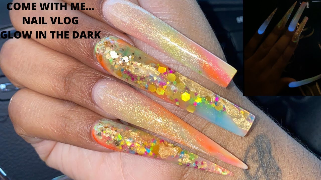 glow me and nails