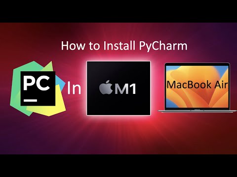 PyCharm Installation In MacBook Air M1 Chip || How to Install PyCharm in Macbook