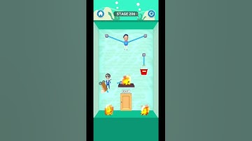 Rescue cut Level 206 Gameplay 😚/MD Magic Gaming ❤️😍🥰✌️#6ksubscribers  #trendingshorts#gaming #top