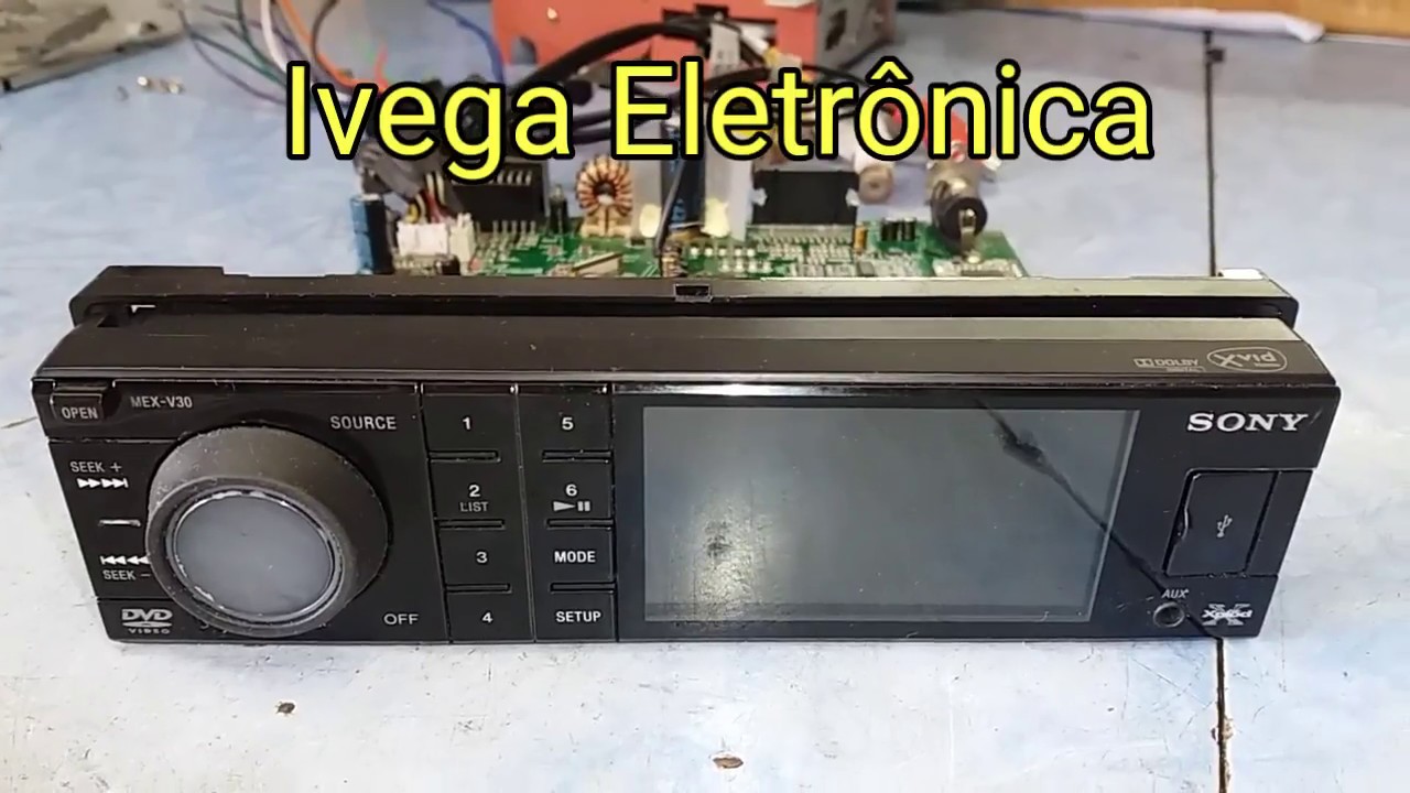 Equivalente  TDA7850  saída de áudio rádio sony