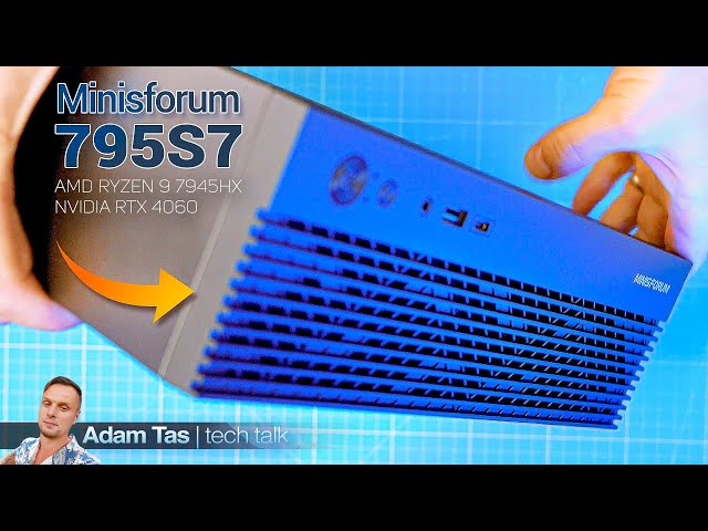 Minisforum 795S7: Max FPS Gaming at 2K & 1080p - RTX 4060 Mini PC
