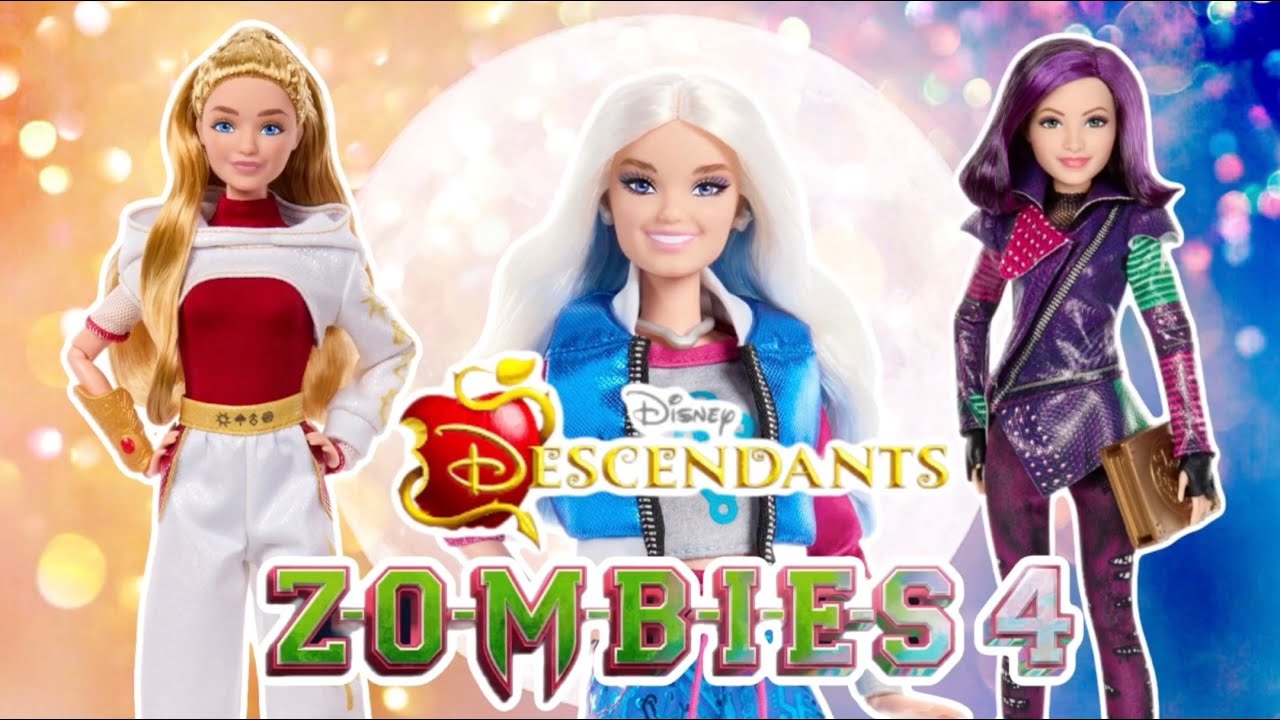 Disney Descendants 4体セット ドール ディズニーチャンネル Disney