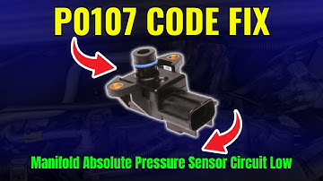 P0107 CODE FIX: Manifold Absolute Pressure Sensor Circuit Low ||