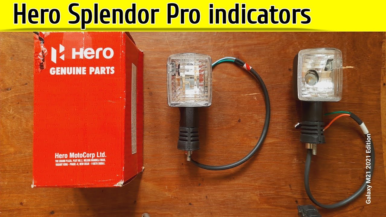 Indicator Light Hero Splendor Pro 
