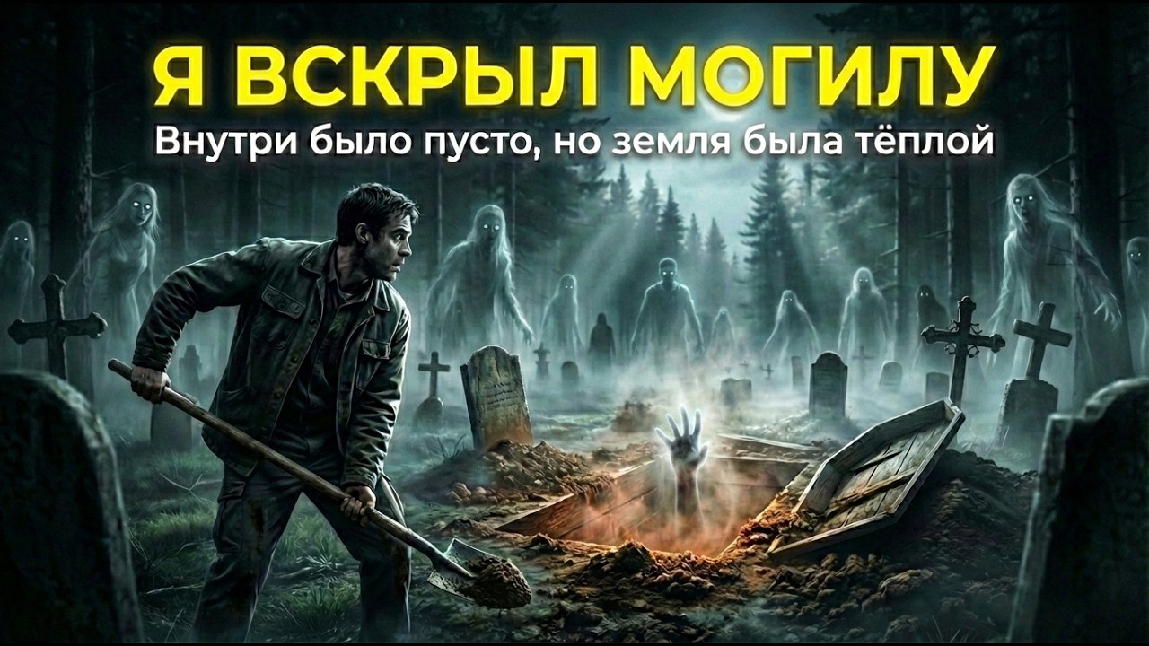 Я вскрыл могилу. Страшная история.