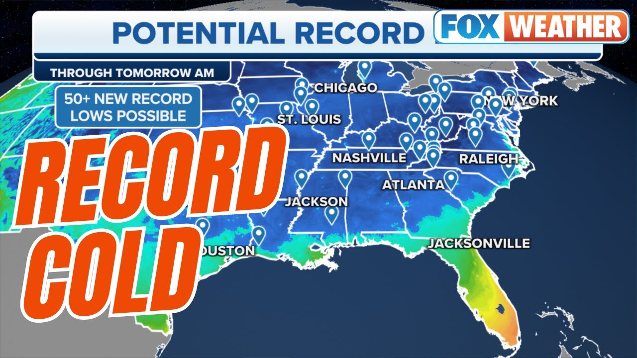 Bitter Cold Temperatures Blasting Millions Of Americans Across The US ...