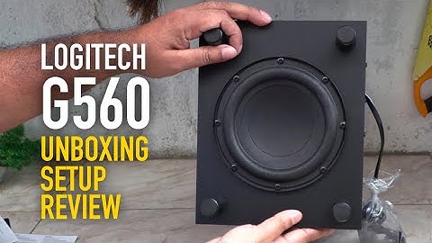 Logitech G560 Speakers Unboxing Set Up & Review