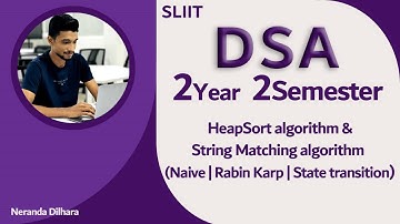 HeapSort and String Matching Algorithms (Naive | Rabin-Karp | State Transition)