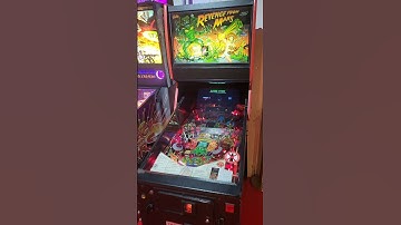 Revenge from Mars pinball at The Silver Ball Planet in Osaka Japan.