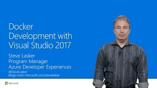 .NET Docker Development with Visual Studio 2017