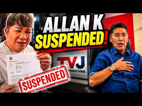 Vic Sotto Na-SHOCK NAIYAK sa SUSPENSION ni Allan K sa Eat Bulaga