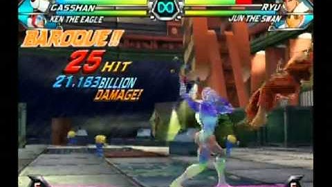 TvC UAS Casshan/Ken crossover air raid setup (40.412 billion damage)