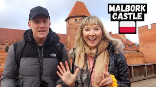 We Didn't Expect THIS in POLAND! World's LARGEST Castle! (MALBORK)