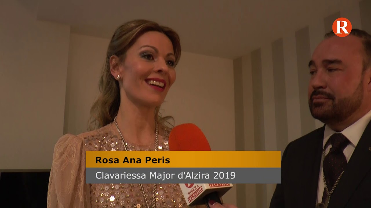 Rosa Ana Peris i José Ignacio Ríos, nomenats Clavaris Majors d’Alzira ...