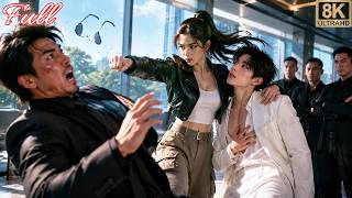 A Fragile CEO Is Hunted—His Girl Bodyguard Defeats Everyone Alone, And He Falls Instantly!