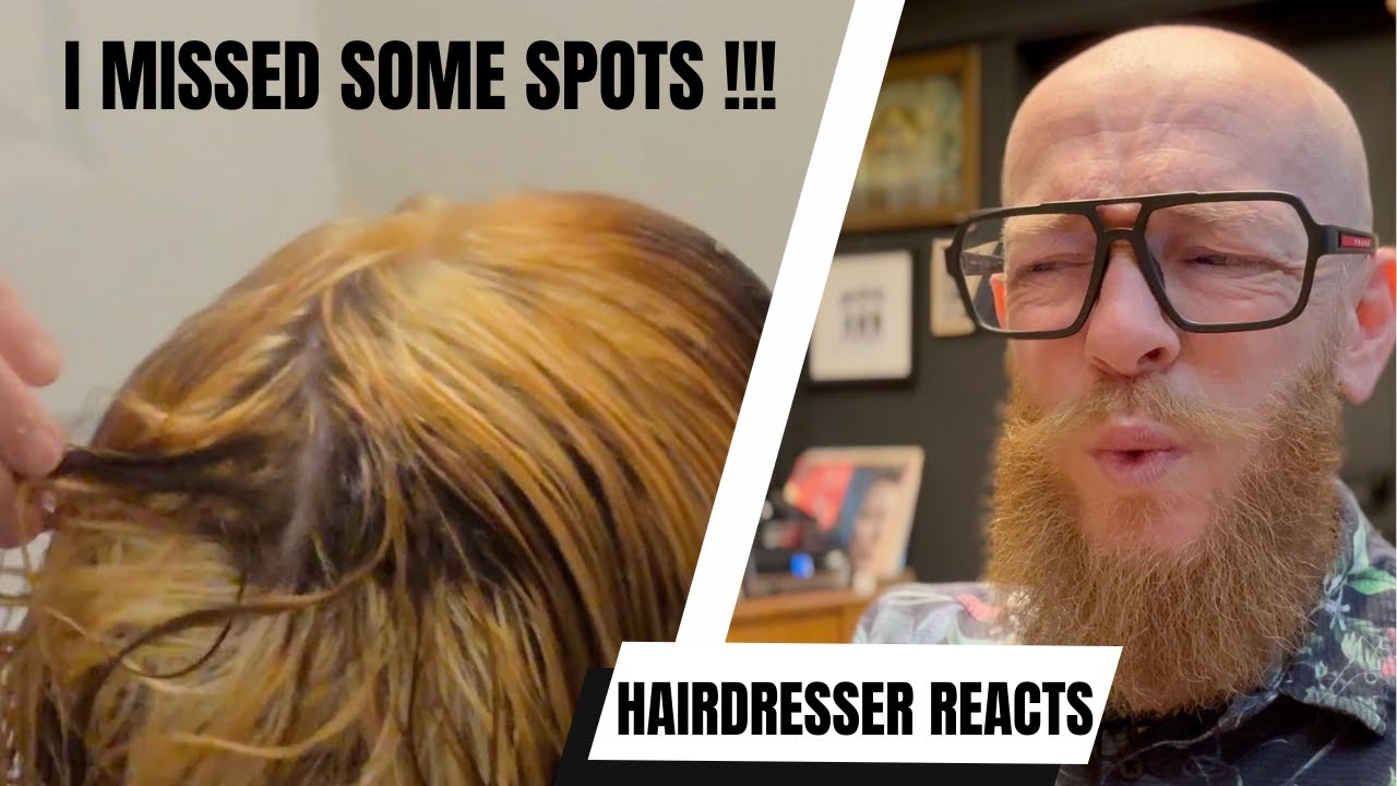 From Black box dye to ginger with box bleach !!! Hairdresser Reacts